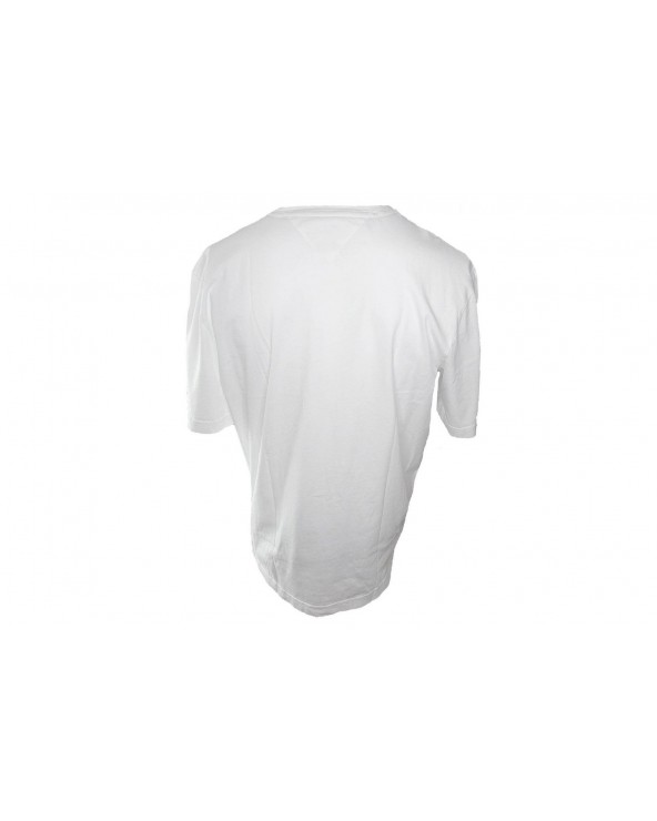 T-shirt TOMMY HILFIGER- MW0MW09828 100 biały