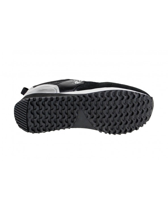 Sneakersy U.S POLO ASSN - FRIDA 4103W8/TS1  - czarny, srebrny