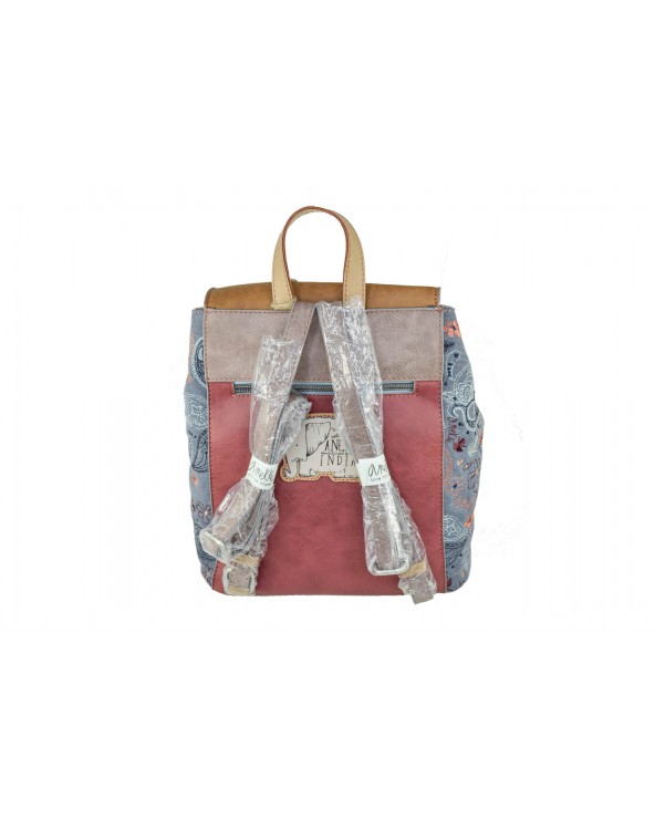 Plecak ANEKKE - 28875-05 brązowy,fioletowy