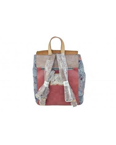 Plecak ANEKKE - 28875-05 brązowy,fioletowy