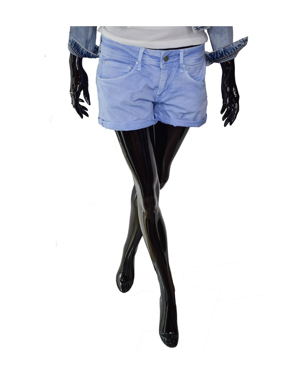 Spodenki PEPE JEANS - PL800685WU1 niebieski