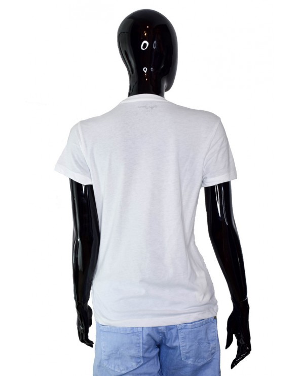 T-shirt PEPE JEANS - PL504083 biały