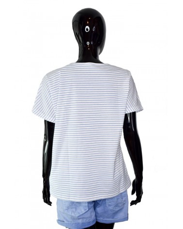 T-shirt PEPE JEANS - PL504072 biały