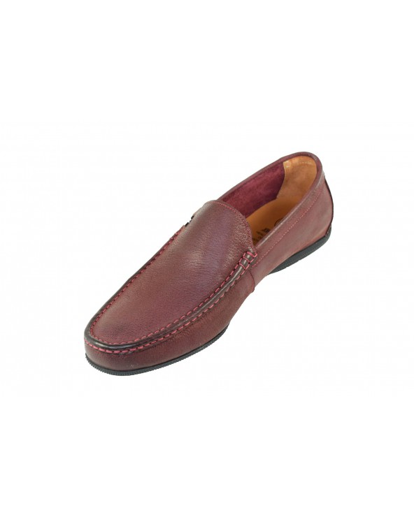 Mokasyny JOHN DOUBARE - 653A-3-M42 czerwony