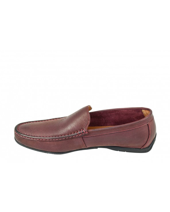 Mokasyny JOHN DOUBARE - 653A-3-M42 czerwony