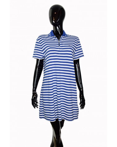 Sukienka TOMMY HILFIGER - DW0DW06176 434 niebieski,biały