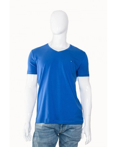 Koszulka TOMMY HILFIGER- MW0MW09817 431 niebieski