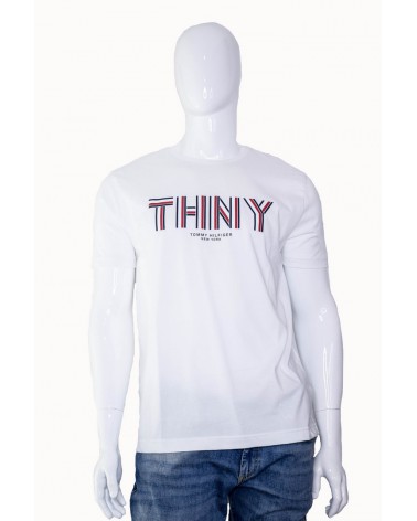 Koszulka TOMMY HILFIGER - MW0MW10363 100 biały