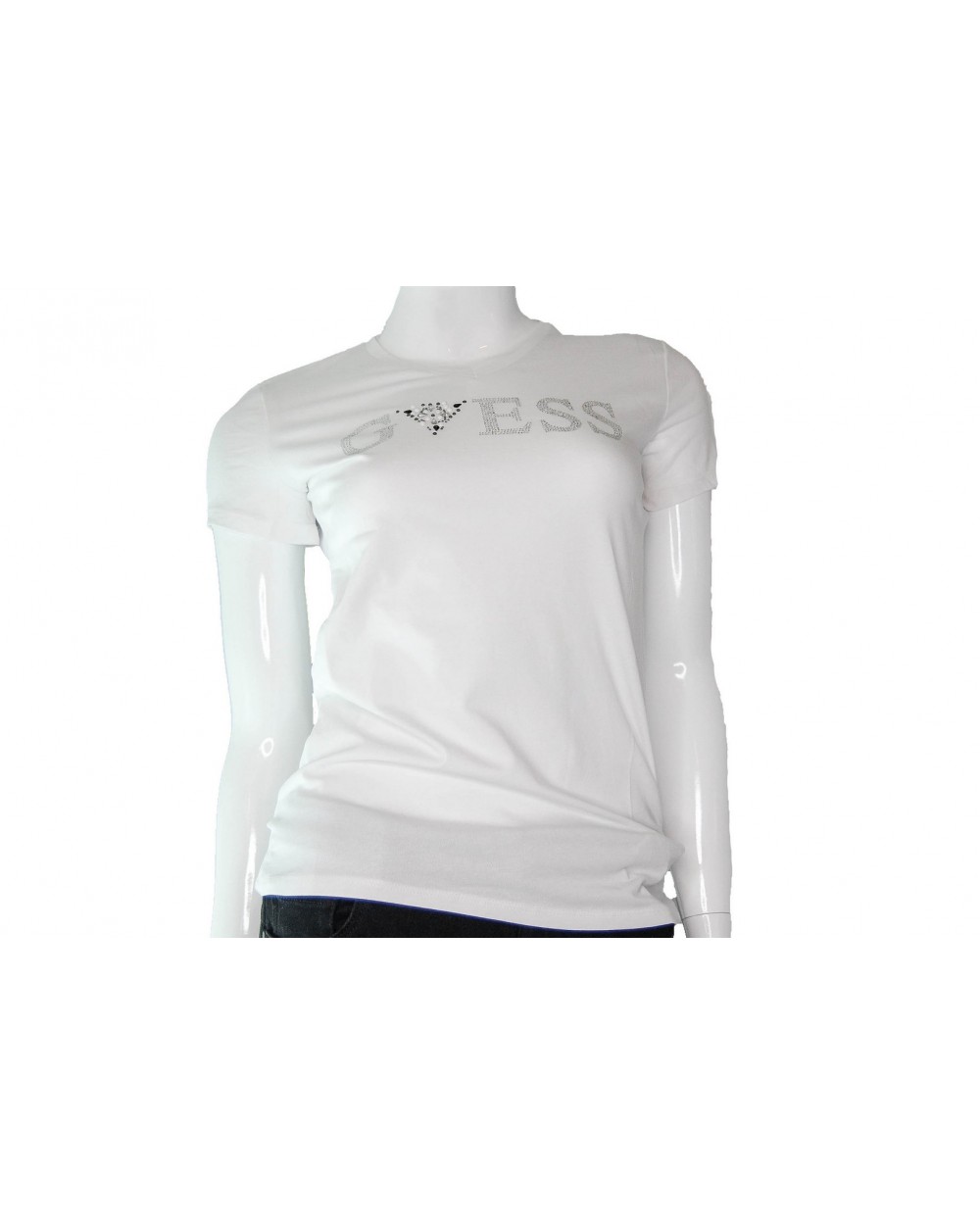 Bluzka GUESS - W92I80K6YW0-TWHT biały