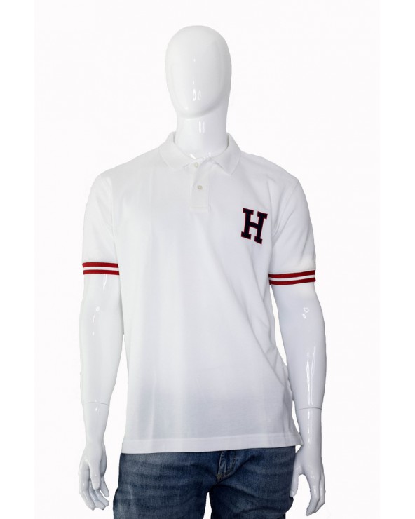 Koszulka Polo TOMMY HILFIGER- MW0MW09763 100 biały