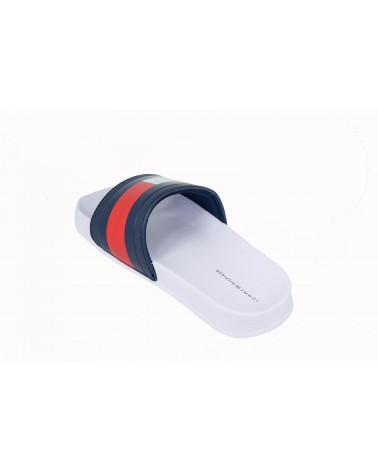 Klapki TOMMY HILFIGER - T3B0-30568-0634Y003 biały