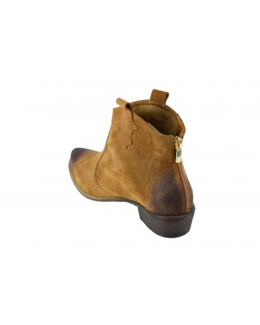 Botki EXQUISITE - 1128 brązowy