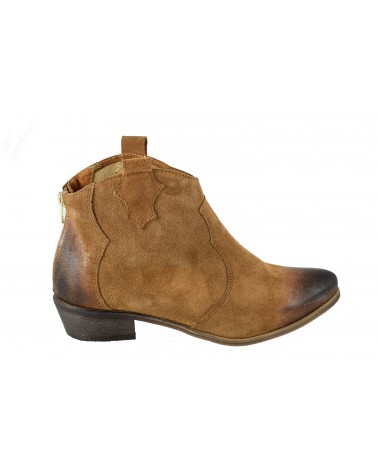 Botki EXQUISITE - 1128 brązowy