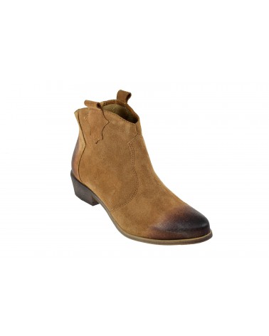 Botki EXQUISITE - 1128 brązowy