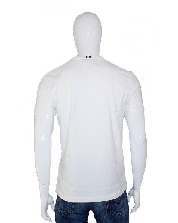 T-shirt TOMMY HILFIGER - MW0MW11799 YAF biały