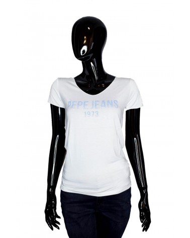 T-shirt PEPE JEANS - PL504436 biały