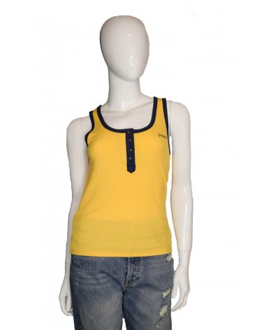 Koszulka PEPE JEANS - PL504482 żółty