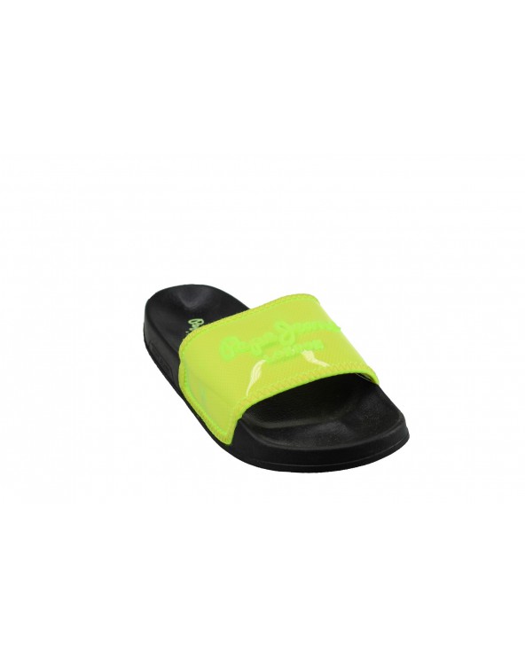 Klapki PEPE JEANS - PLS70080 żółty