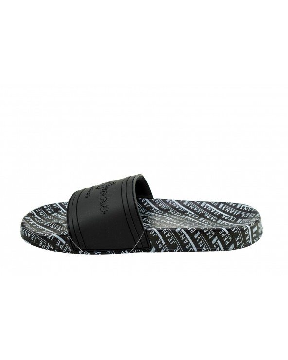 Klapki PEPE JEANS - PMS70082 czarny