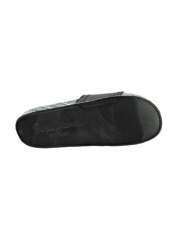 Klapki PEPE JEANS - PMS70082 czarny