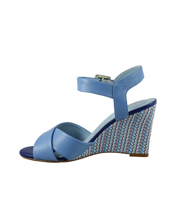 Sandały LORETTA VITALE - 7785-203-237 niebieski