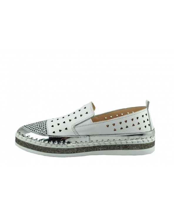 Półbuty LORETTA VITALE L-01 - biały