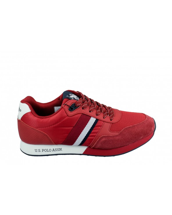 Sneakersy U.S POLO ASSN - FLASH4088S9/SN2 czerwony