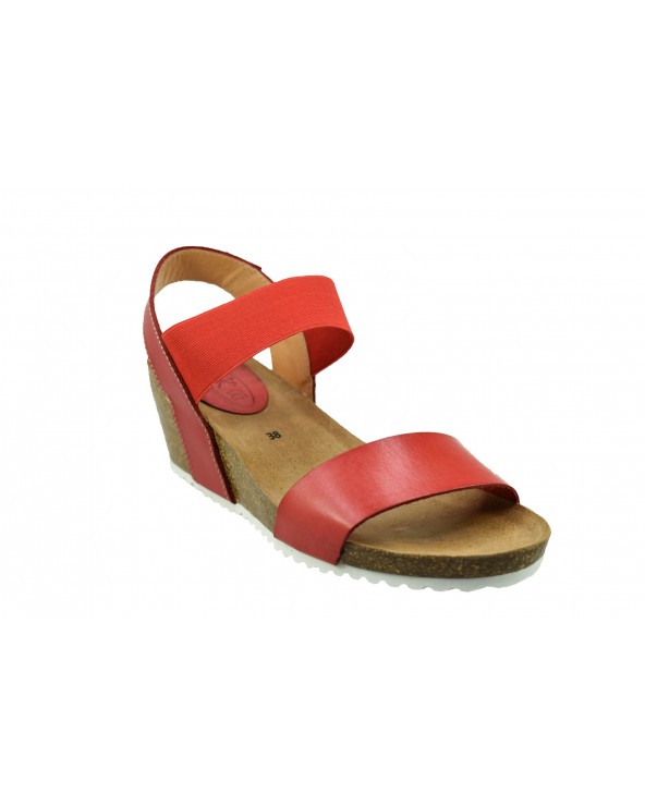 Sandały SPK SHOES - 2370 czerwony