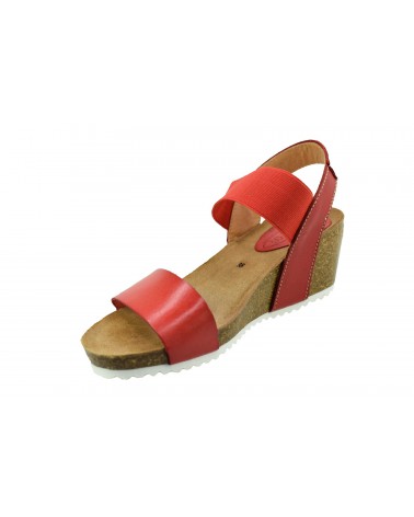 Sandały SPK SHOES - 2370 czerwony