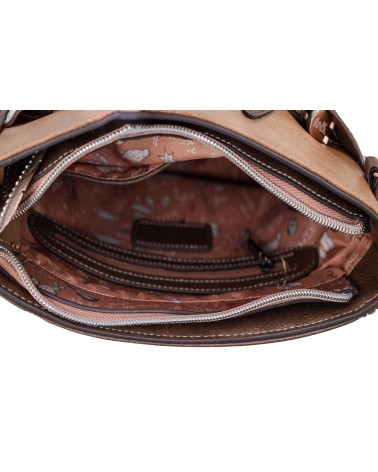 Torebka ANEKKE - 30702-12 brązowy