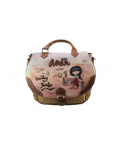 Torebko-plecak ANEKKE - 30705-01 brązowy