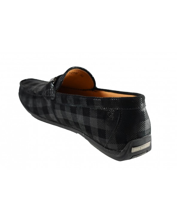 Mokasyny JOHN DOUBARE - 628A-3-H04X czarny