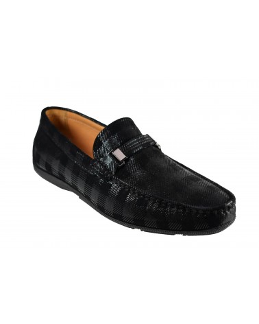 Mokasyny JOHN DOUBARE - 628A-3-H04X czarny