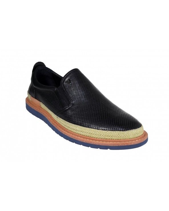 Mokasyny JOHN DOUBARE - QA820F-32L-P742 czarny