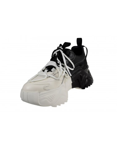 Sneakersy damskie JOHN DOUBARE - 9008-11 czarny, biały