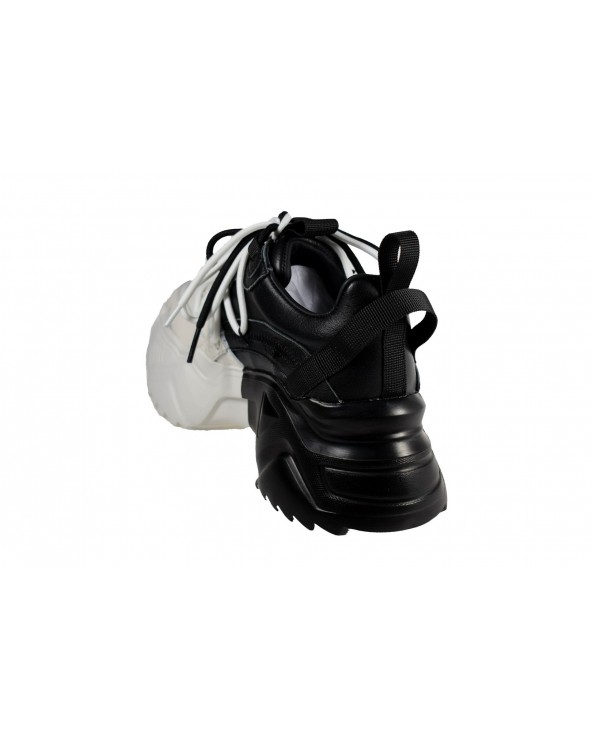 Sneakersy damskie JOHN DOUBARE - 9008-11 czarny, biały