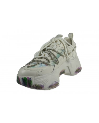 Sneakersy damskie JOHN DOUBARE - 9008-18 biały