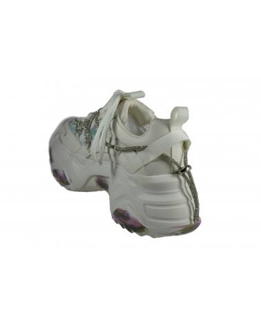 Sneakersy damskie JOHN DOUBARE - 9008-18 biały