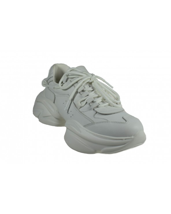 Sneakersy damskie JOHN DOUBARE - 5168 biały