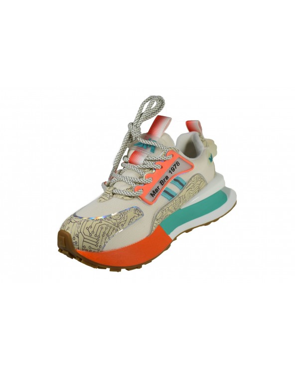 Sneakersy damskie JOHN DOUBARE - 3577-10 beżowy