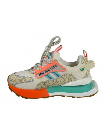 Sneakersy damskie JOHN DOUBARE - 3577-10 beżowy