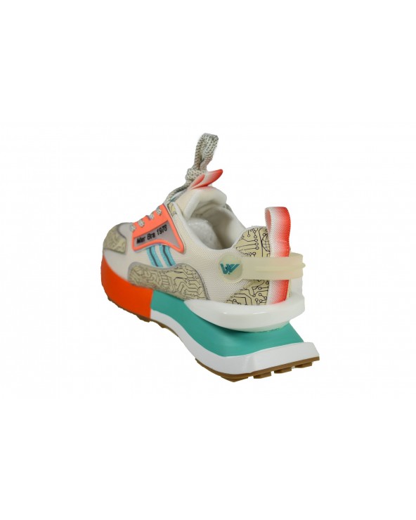 Sneakersy damskie JOHN DOUBARE - 3577-10 beżowy