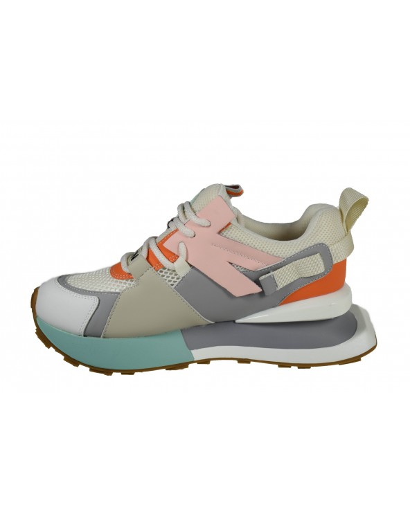 Sneakersy damskie JOHN DOUBARE - 3577-1 beżowy
