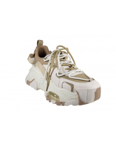 Sneakersy damskie JOHN DOUBARE - 5315-11 biały, beżowy