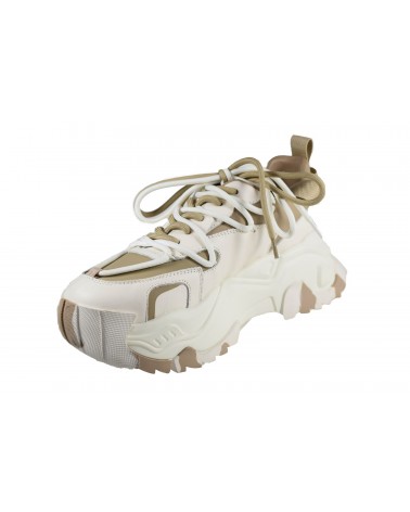 Sneakersy damskie JOHN DOUBARE - 5315-11 biały, beżowy