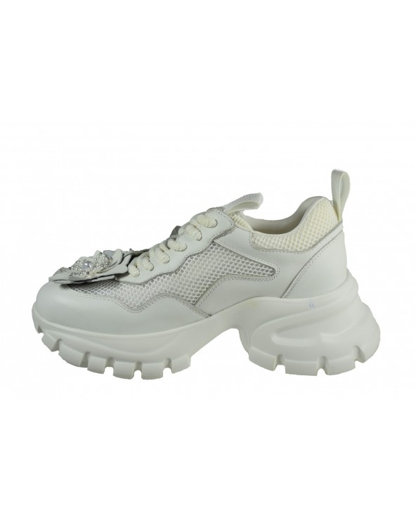 Sneakersy damskie JOHN DOUBARE - 2311-1 biały