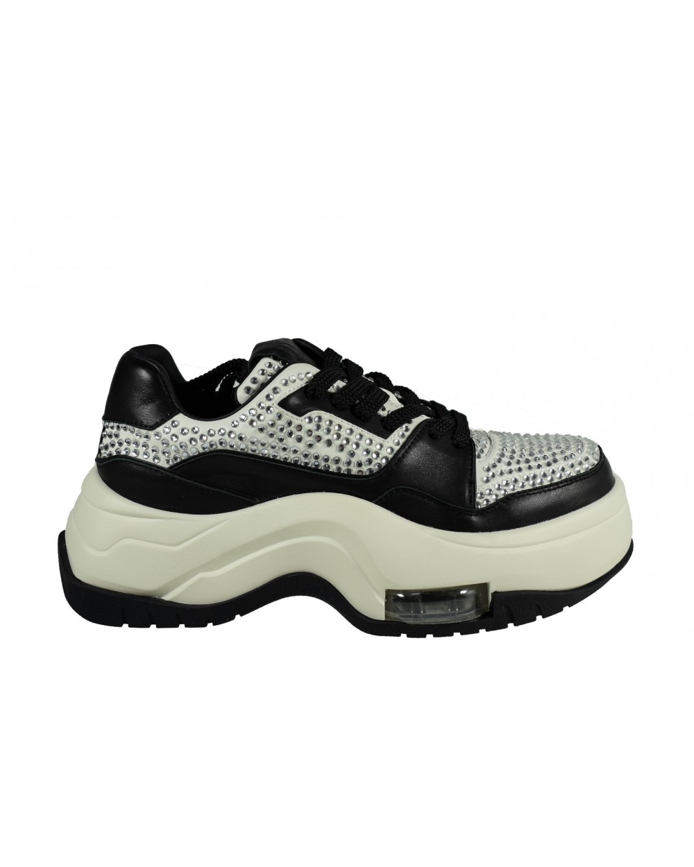 Sneakersy damskie JOHN DOUBARE - 9008-88A czarny