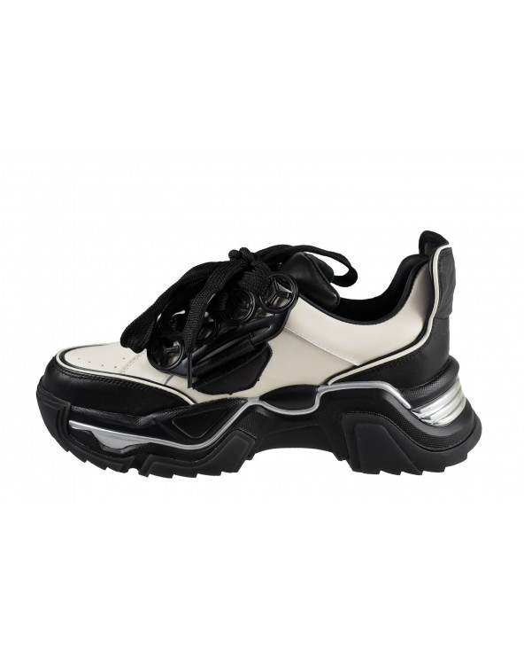 Sneakersy damskie JOHN DOUBARE - 5315 czarny, biały