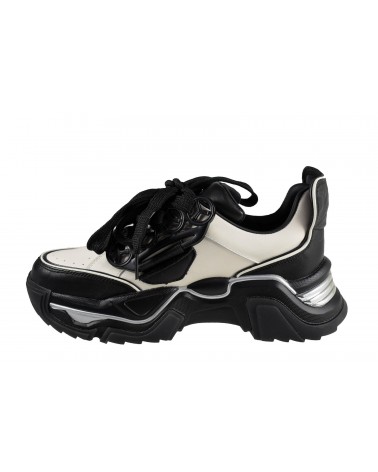 Sneakersy damskie JOHN DOUBARE - 5315 czarny, biały
