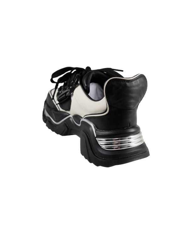 Sneakersy damskie JOHN DOUBARE - 5315 czarny, biały
